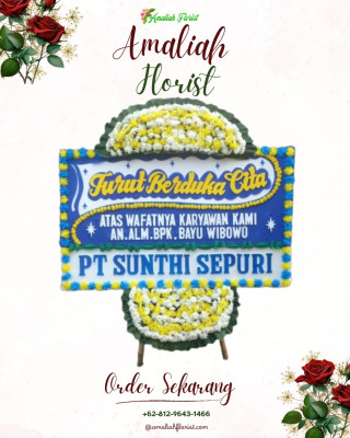 Papan Bunga Duka di Lembursitu