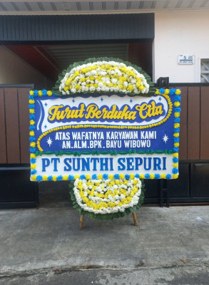 Papan Bunga Duka di Lembursitu
